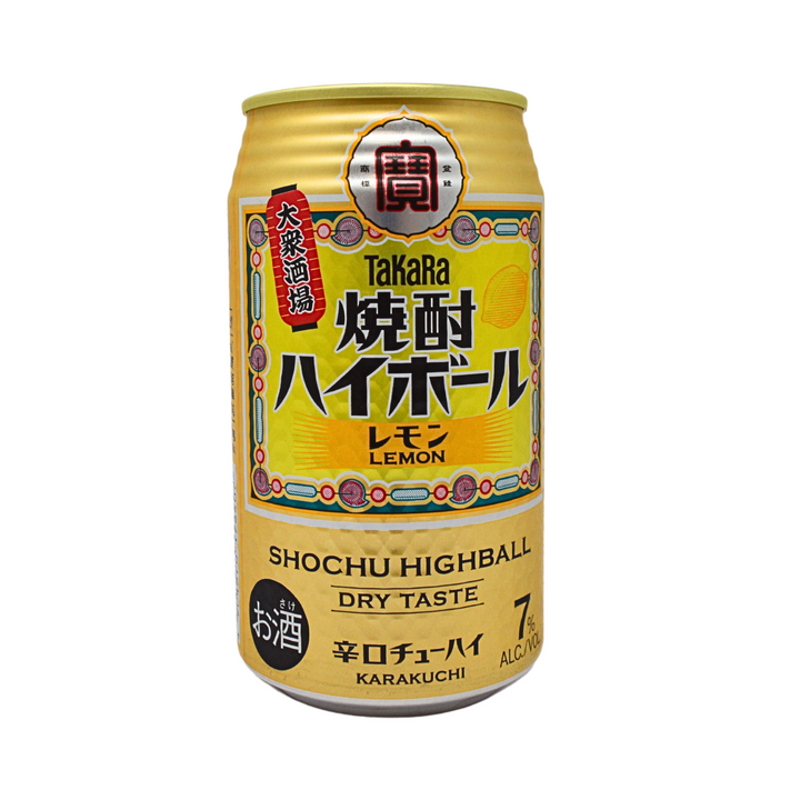 Takara Shochu Highball Lemon 350ml 7%