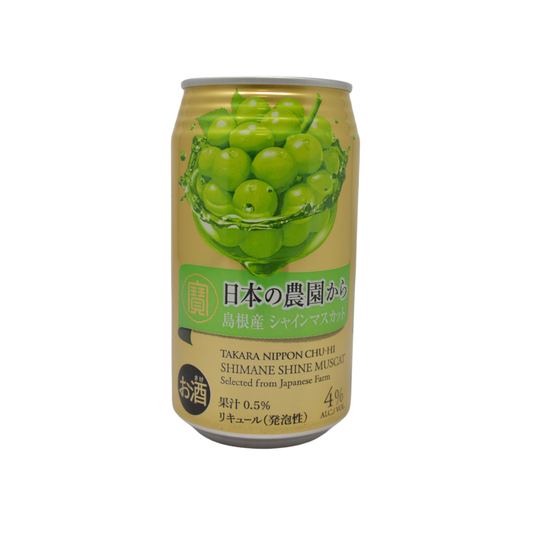 タカラ 日本チューハイ 島根マスカットフレーバーチューハイ（焼酎ハイボール） 350ml 4%