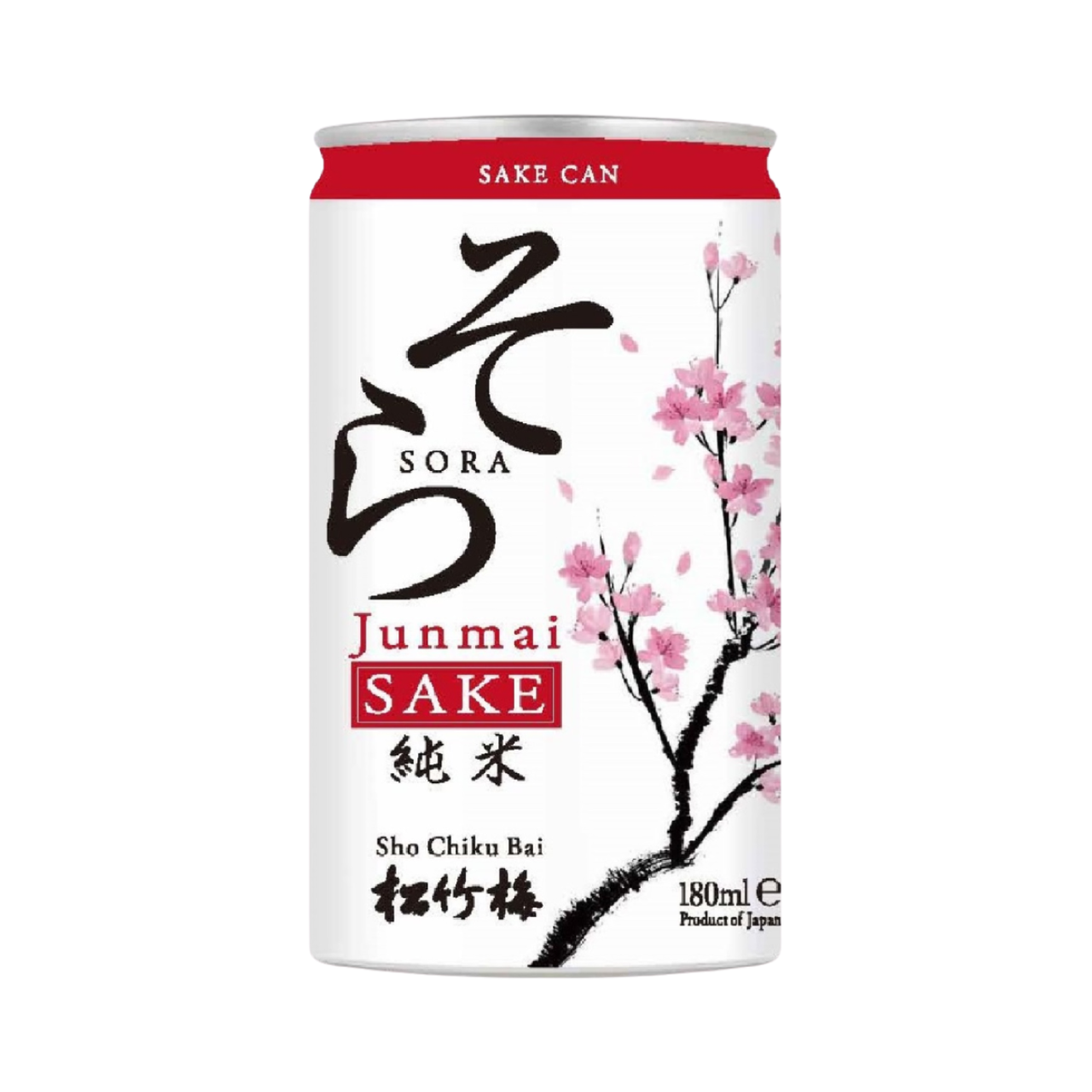 Shochikubai SAKE CAN SORA Junmai Sake 180ml 15.2%