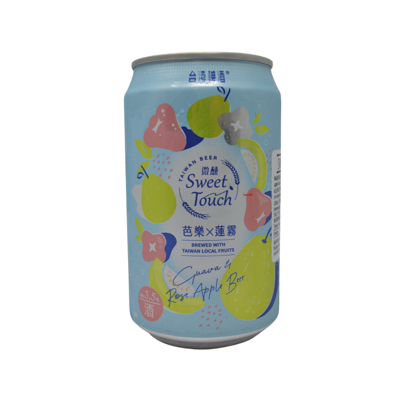 Taiwan Beer Sweet Touch Guava & Rose Apple Beer 3.5% 330ml
