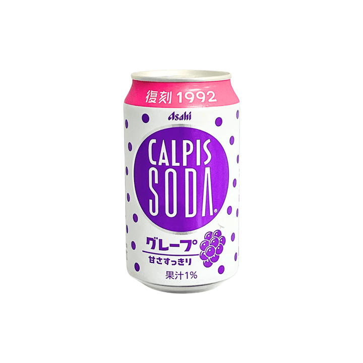 Asahi Calpis Soda Grape Flavour 350ml *Best Before Date: 31/08/2026