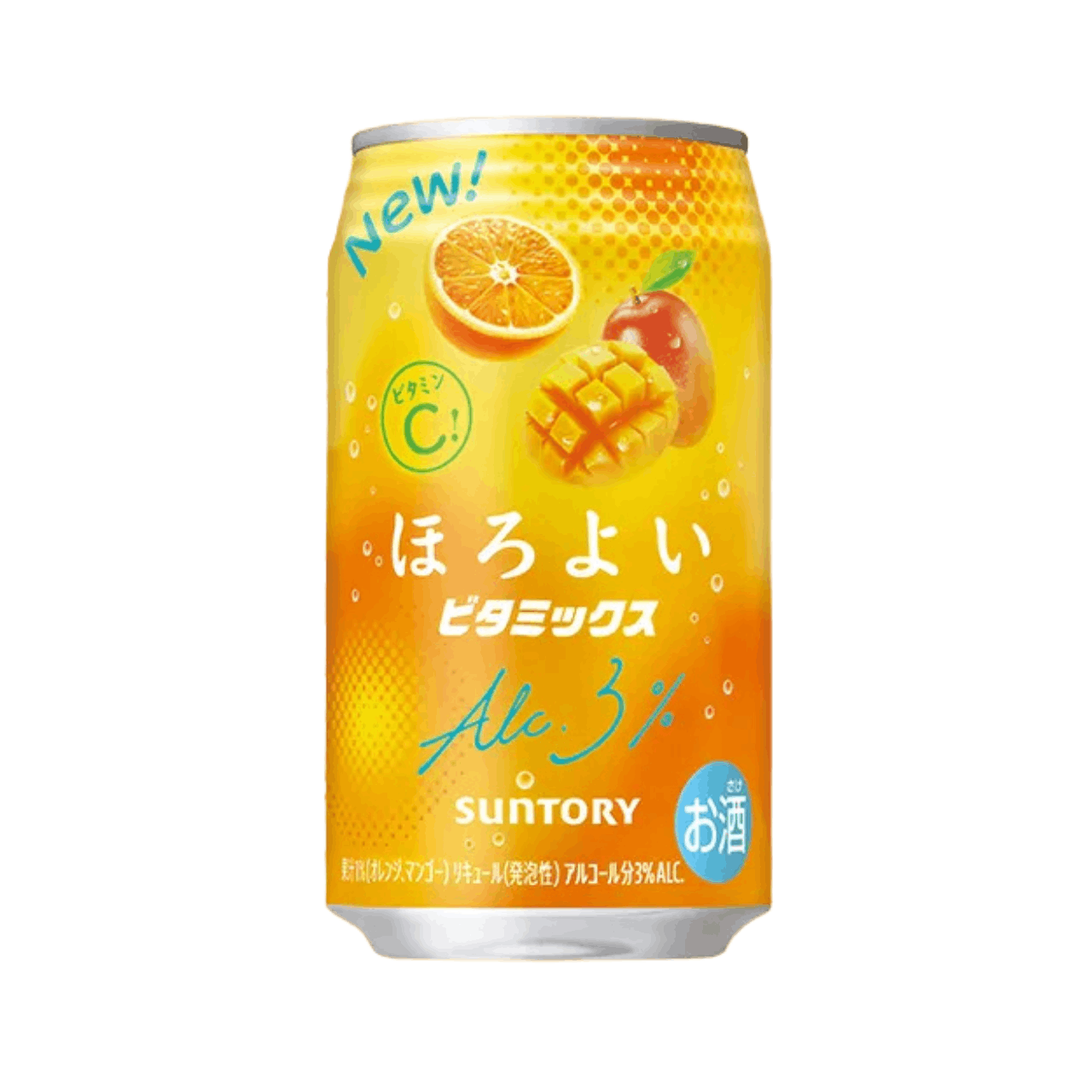 サントリー　ほろよい オレンジ＆マンゴー 3% 350ml