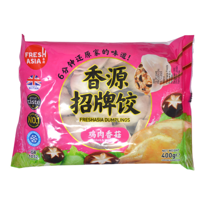 Freshasia Chicken & Mushroom Dumplings