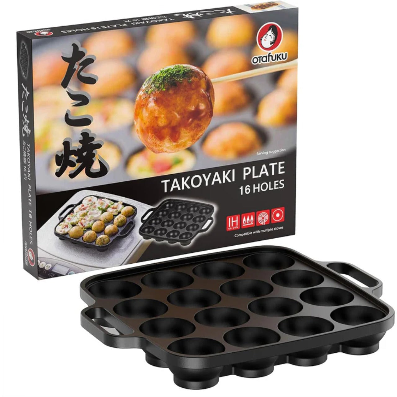 オタフク IH対応 たこ焼器 16穴