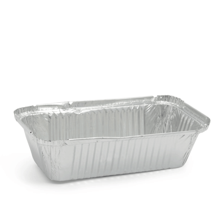 Satco No.2 Aluminium Foil Containers with Poly Lids – 1000 Sets | Takeaway Food Containers
