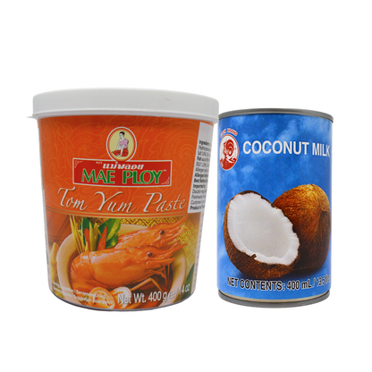 【Bundle】Tom Yum Curry Set (Paste + Coconut Milk)