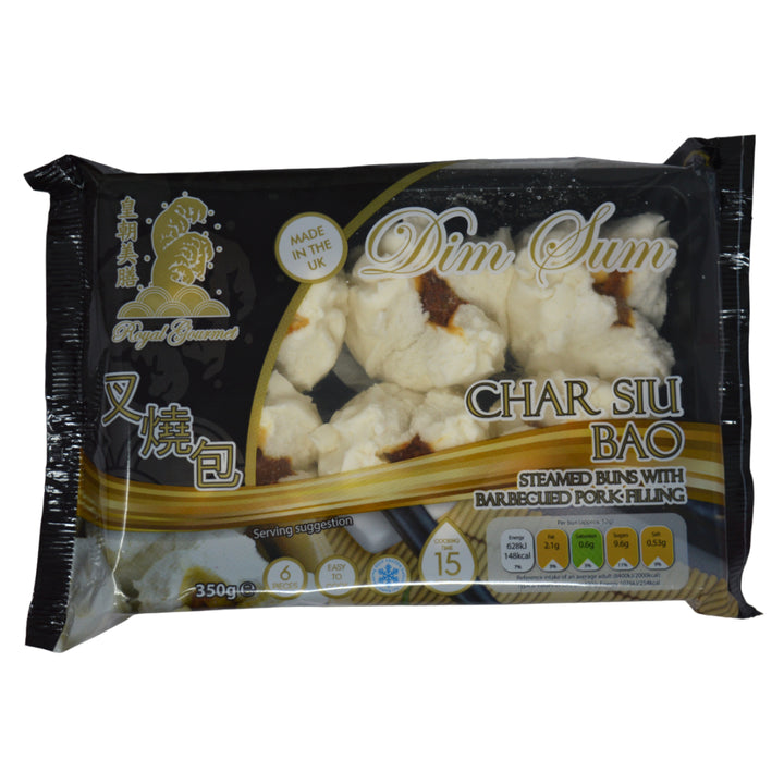 Royal Gourmet Frozen Bbq Pork(Char Siu) Bun(Steam)