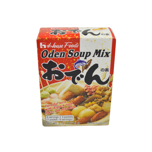 ハウス食品 おでんの素 6皿分×4袋 77.2g