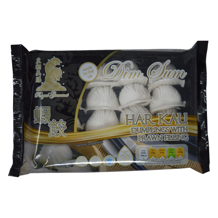 ROYAL GOURMET FROZEN HAR KAU (PRAWN DUMPLING) 16pcs