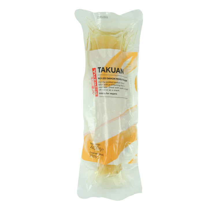 Yutaka Takuan - Pickled Radish Non Coloured 400g
