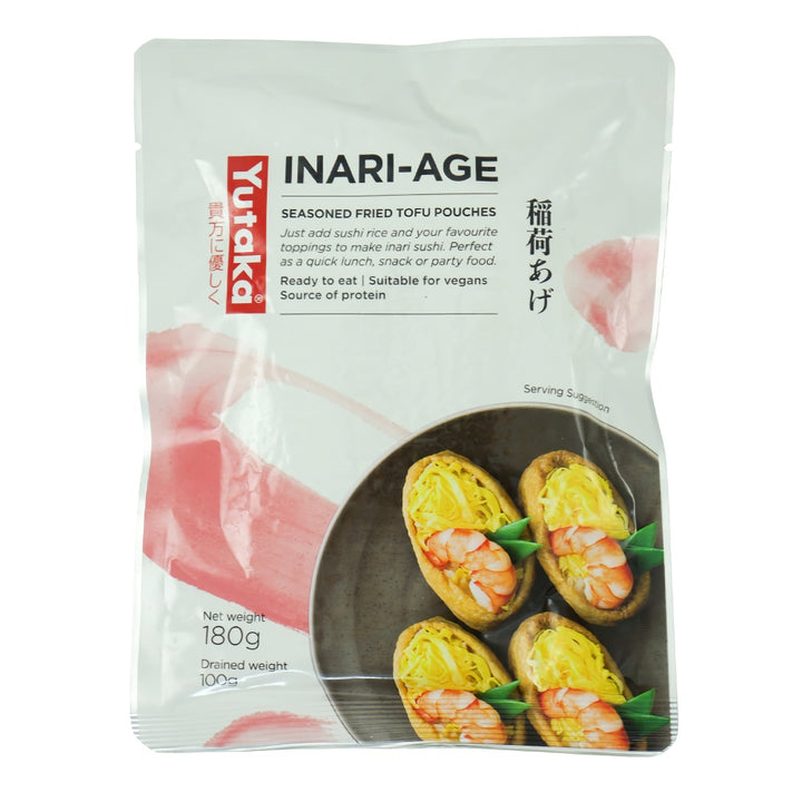 Yutaka Inari-Age Seasoned Soy Bean Curd 180g (10pc)