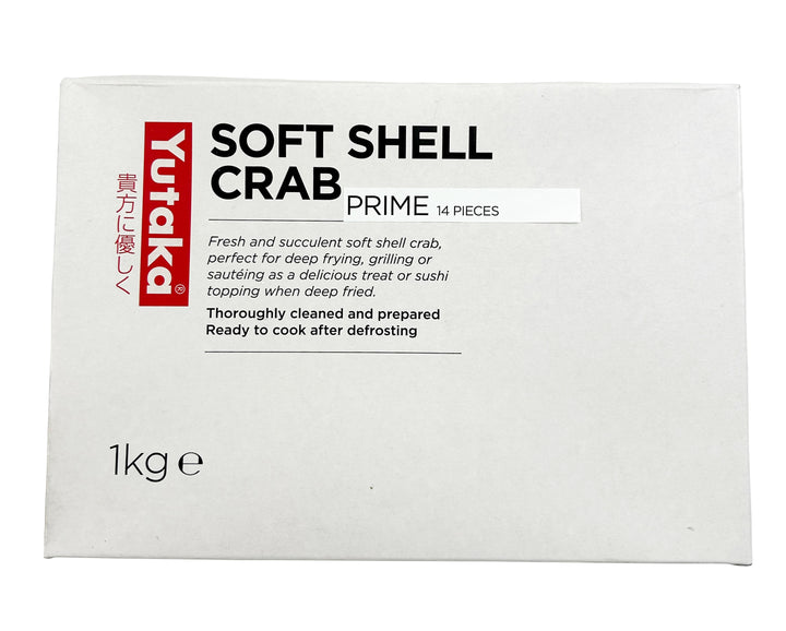Yutaka Soft Shell Crabs Prime 1kg (14 Pieces)