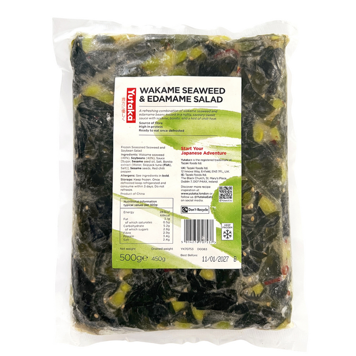 Yutaka Wakame Seaweed & Edamame Salad 500g