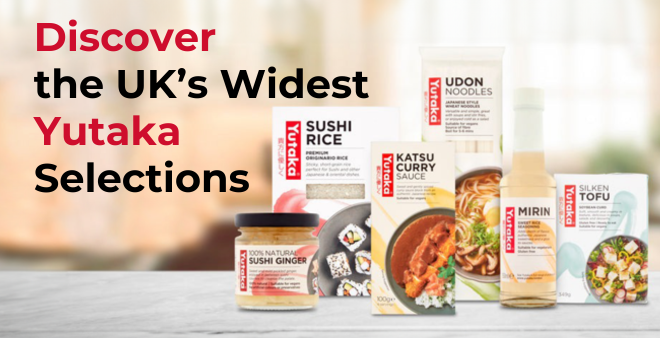 寿司米、麺、みりん、調理ソースなどYutakaの日本食材