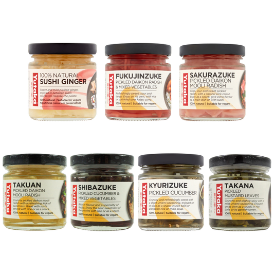 【Bundle】 Yutaka Pickled Vegetable Assortment (7 Flavours)