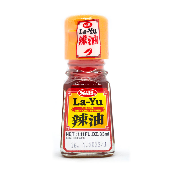 S&B Sesame Chilli Oil with Chilli Pepper – La Yu 33g | Japanese Chilli Oil