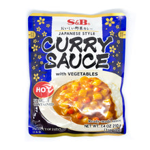 Load image into Gallery viewer, S&amp;B Curry Sauce with Vegetables Hot 210g
