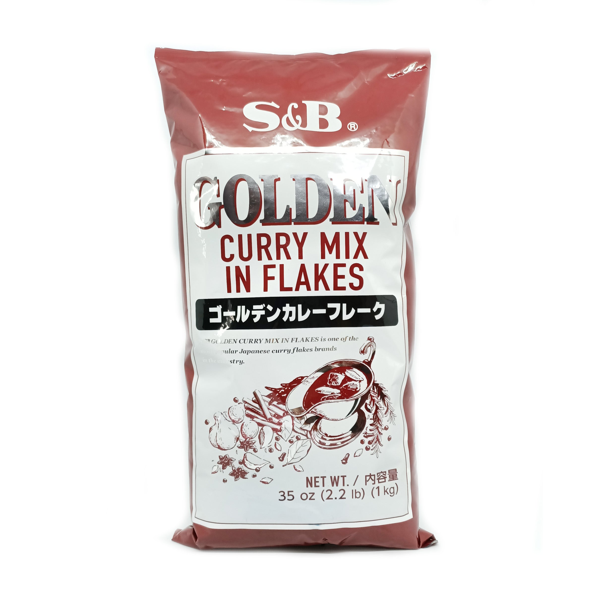 GOLDEN CURRY SAUCE MIX FLAKES 1KG ゴールデンカレーフレーク 1KG