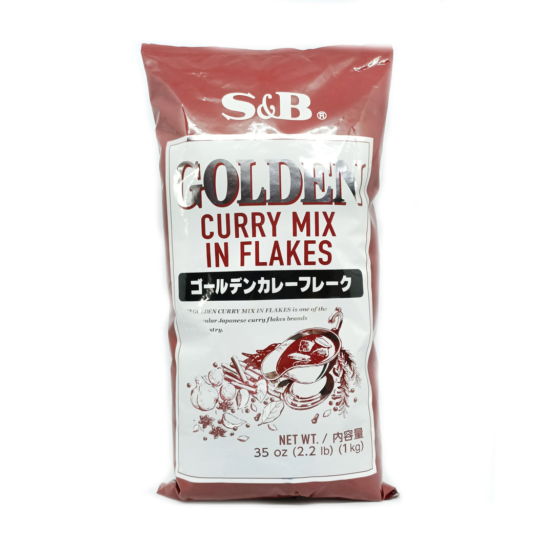 S&B Golden Curry Sauce Mix Flake 1kg