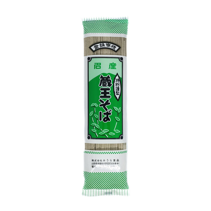 Miura Zao Soba - Buckwheat Noodles 200g *Best Before Date: 31/08/2026