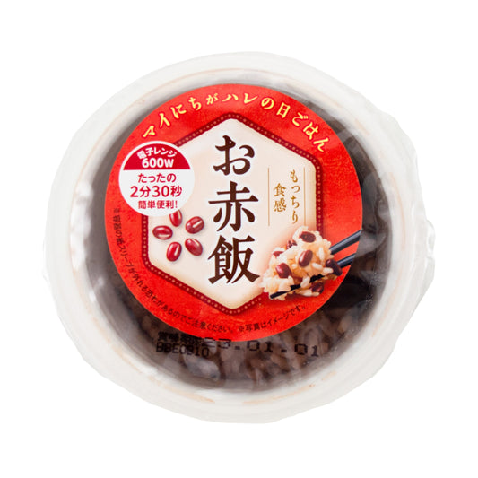 Kohnan Microwavable Azuki Red Bean Rice in a Cup 160g