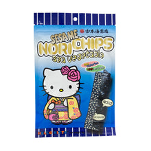 Load image into Gallery viewer, Seasoned Seaweed - Hello Kitty Sesame Nori Chips 8g
