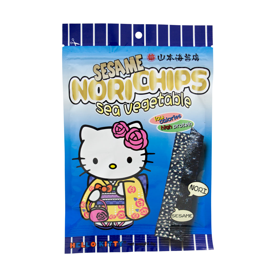 Seasoned Seaweed - Hello Kitty Sesame Nori Chips 8g