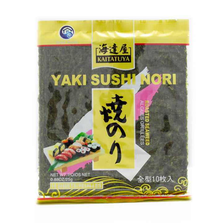 Kaitatuya Roasted Seaweed Gold Full Size 10pc