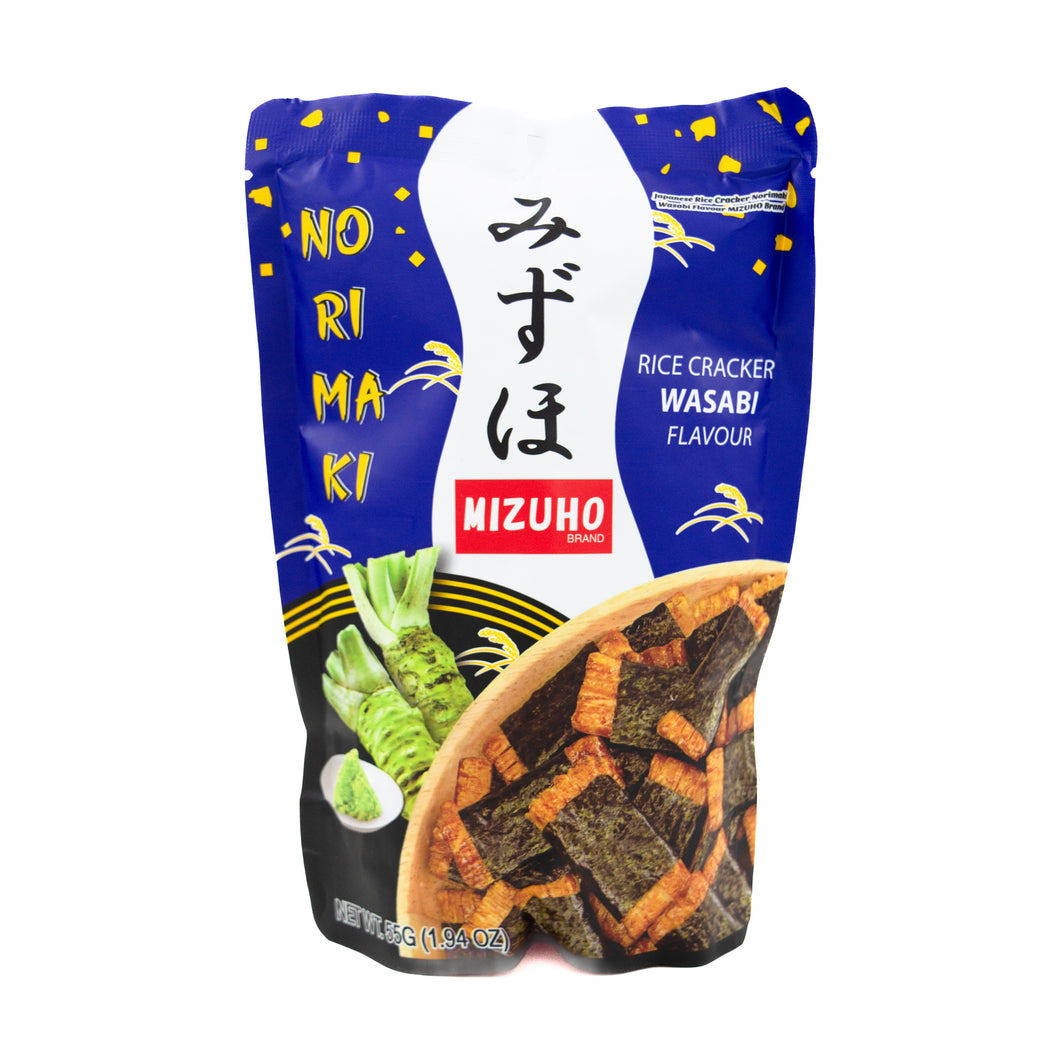Mizuho Rice Cracker Wasabi Norimaki 55g