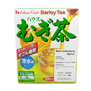 House Mugicha Teabags - Roasted Barley Tea 16pc