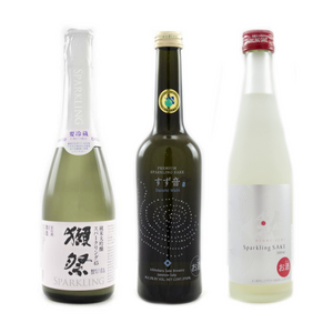 Sake mixed bottles E - Premium bubbles set