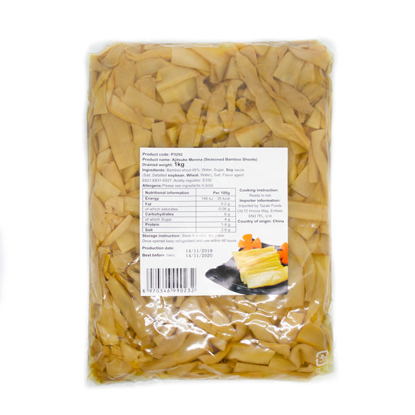 Ajitsuke Menma Seasoned Bamboo Shoots 1kg