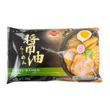 Load image into Gallery viewer, Sun Noodle Shoyu Ramen Retail Kit for 2 326g
