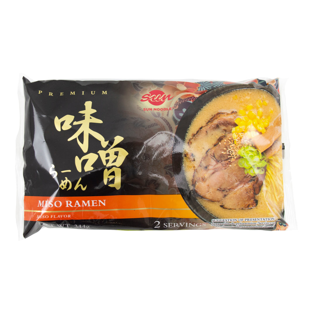 Sun Noodle Miso Ramen Retail Kit for 2 344g