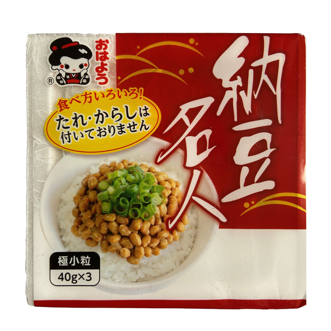 Yamada Fermented Soy Bean - Natto Meijin Gokukotsubu Mini 3 3x40g