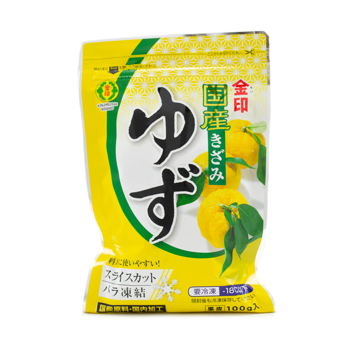 Kinjirushi Sliced Yuzu Zest 100g * Best Before Date: 28/10/2026