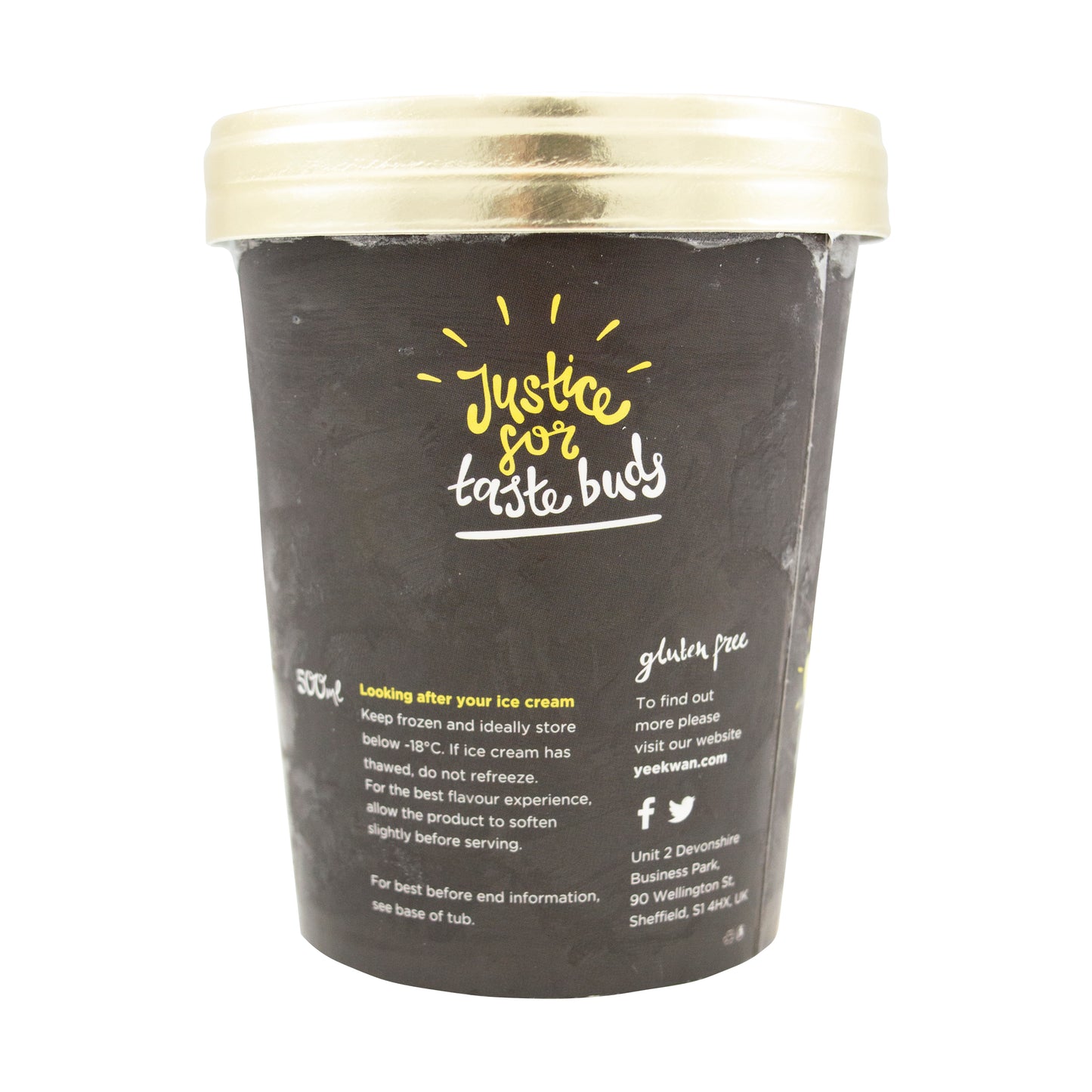 Yee Kwan Black Sesame Ice Cream 500mL