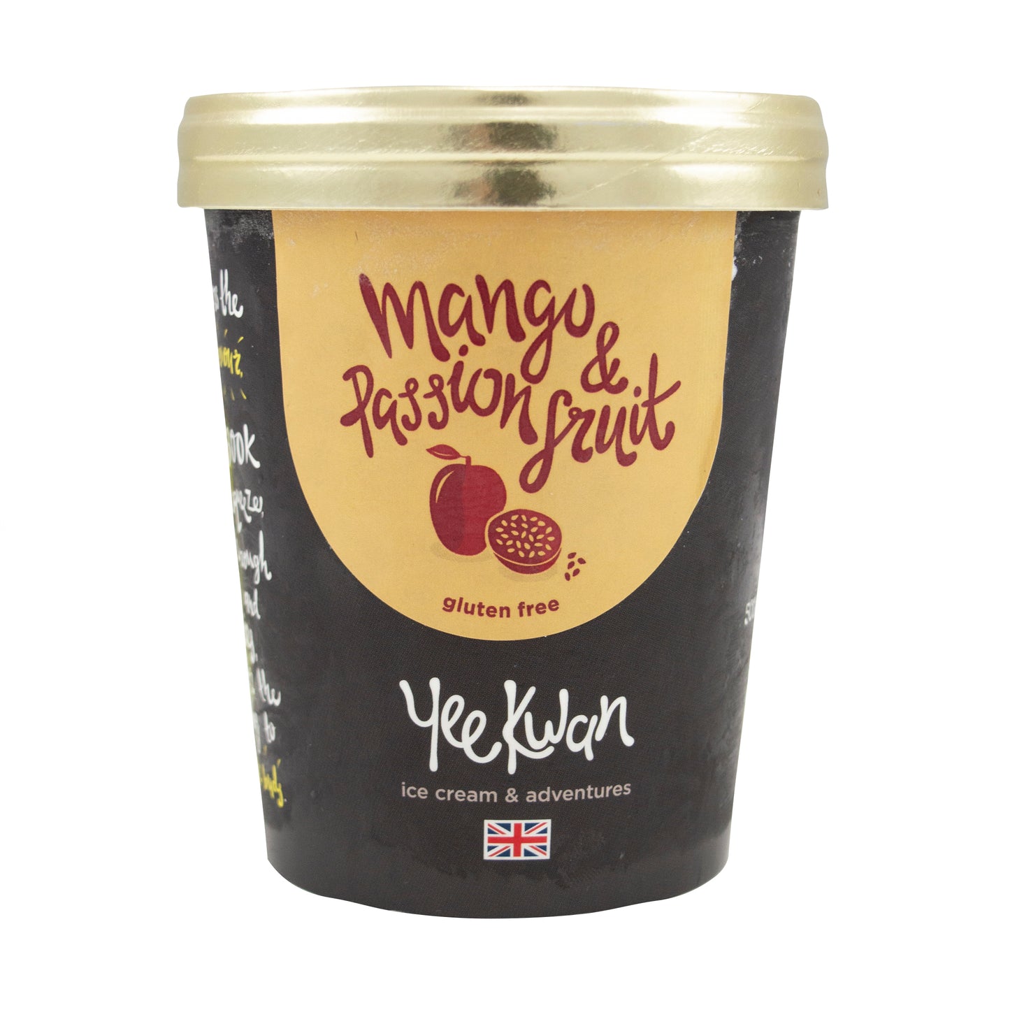 Yee Kwan Mango & Passion Fruit Ripple Ice Cream 500ml