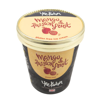 Yee Kwan Mango & Passion Fruit Ripple Ice Cream 500ml