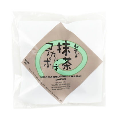 Wagashi Green Tea Mascarpone & Red Bean Dorayaki 75g