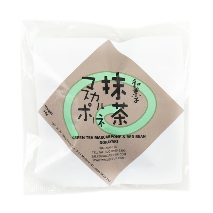 Wagashi 抹茶マスカルポーネどら焼き 75g