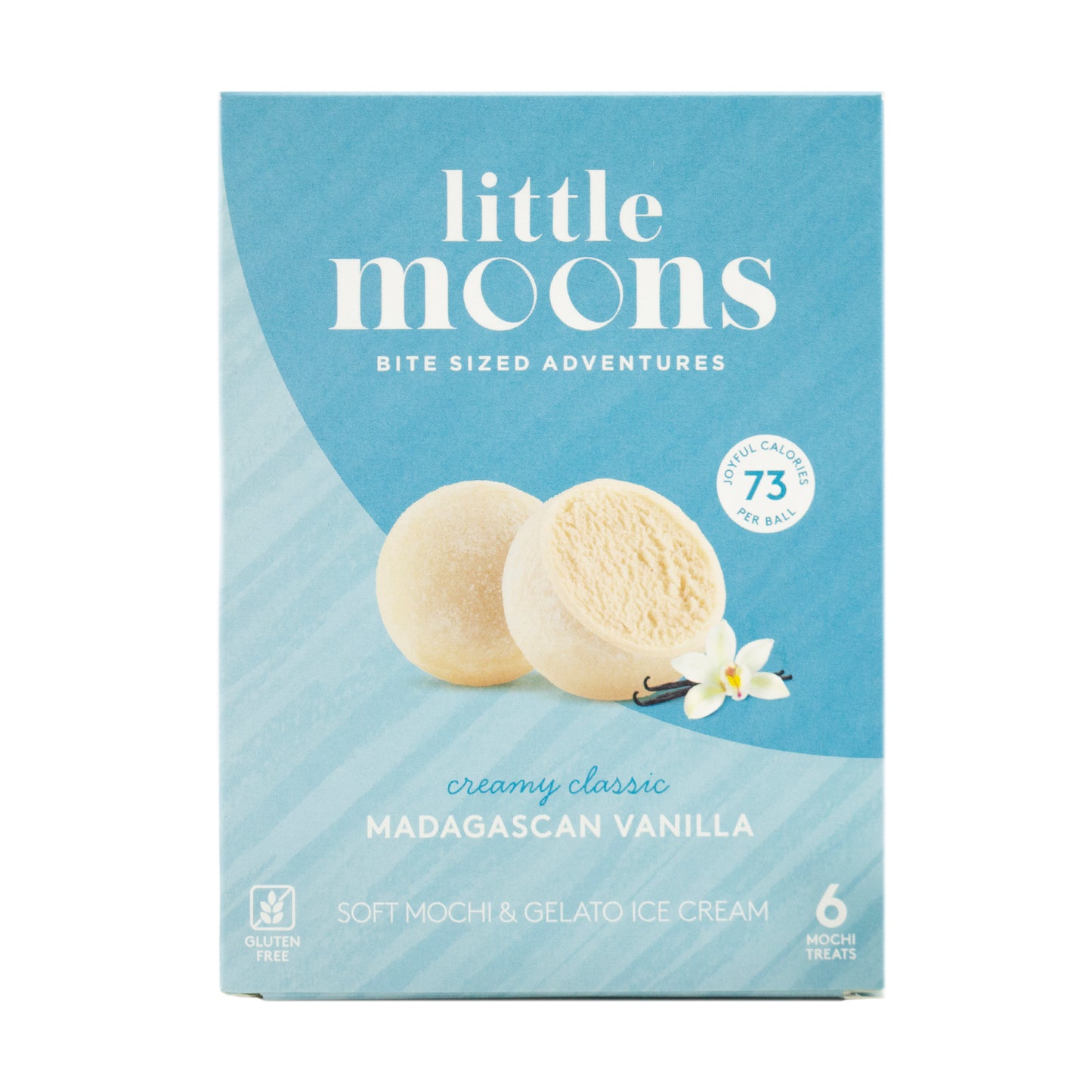 RETAIL Little Moons Vanilla Mochi Ice Cream 6pc