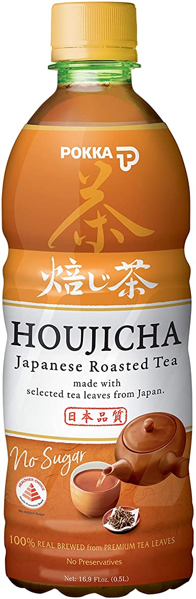 Pokka Houjicha - Roasted Green Tea 24x500ml