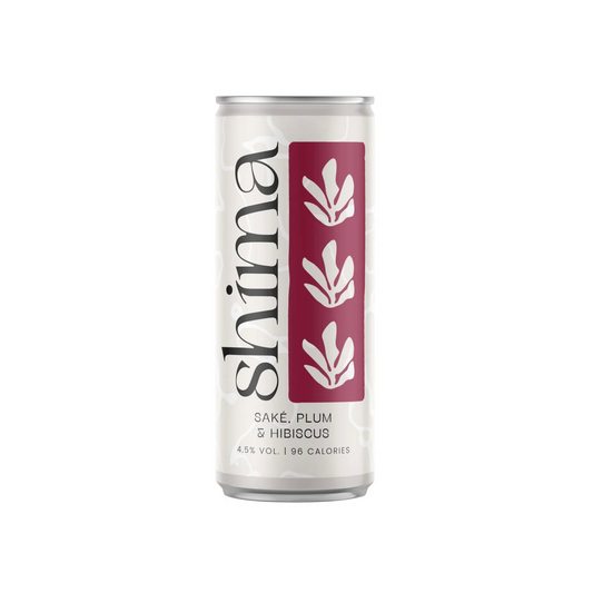 Shima Drinks Sake cocktail - Plum & Hibiscus 250ml 4.5%