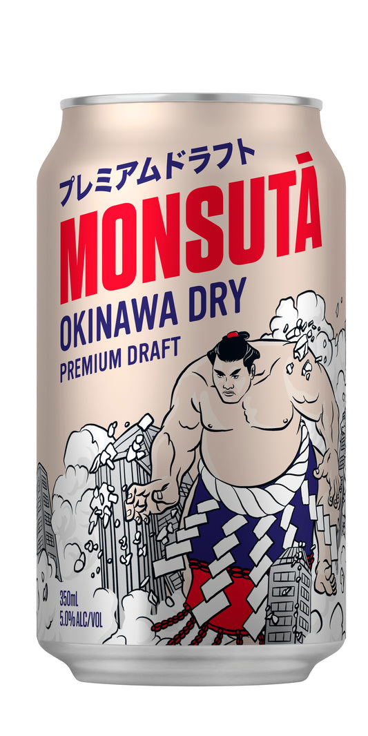 Monsuta Okinawa Dry Beer Can 350ml 5%