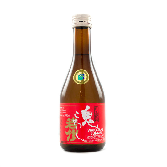 Wakatake Onikoroshi Tokubetsu Junmai Genshu Sake Onikoroshi 300ml  17.5%
