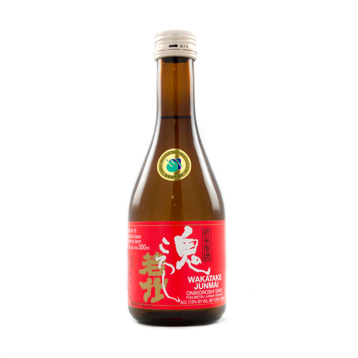 Wakatake Onikoroshi Tokubetsu Junmai Genshu Sake Onikoroshi 300ml  17.5%