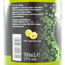 Load image into Gallery viewer, Choya Umeshu Dento - Plum Wine Extra Years with Plums 700ml 17%
