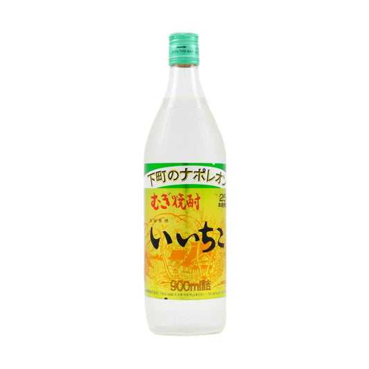 Sanwa Iichiko Mugi Shochu-Barley Spirit (with Gluten) 900ml 25%