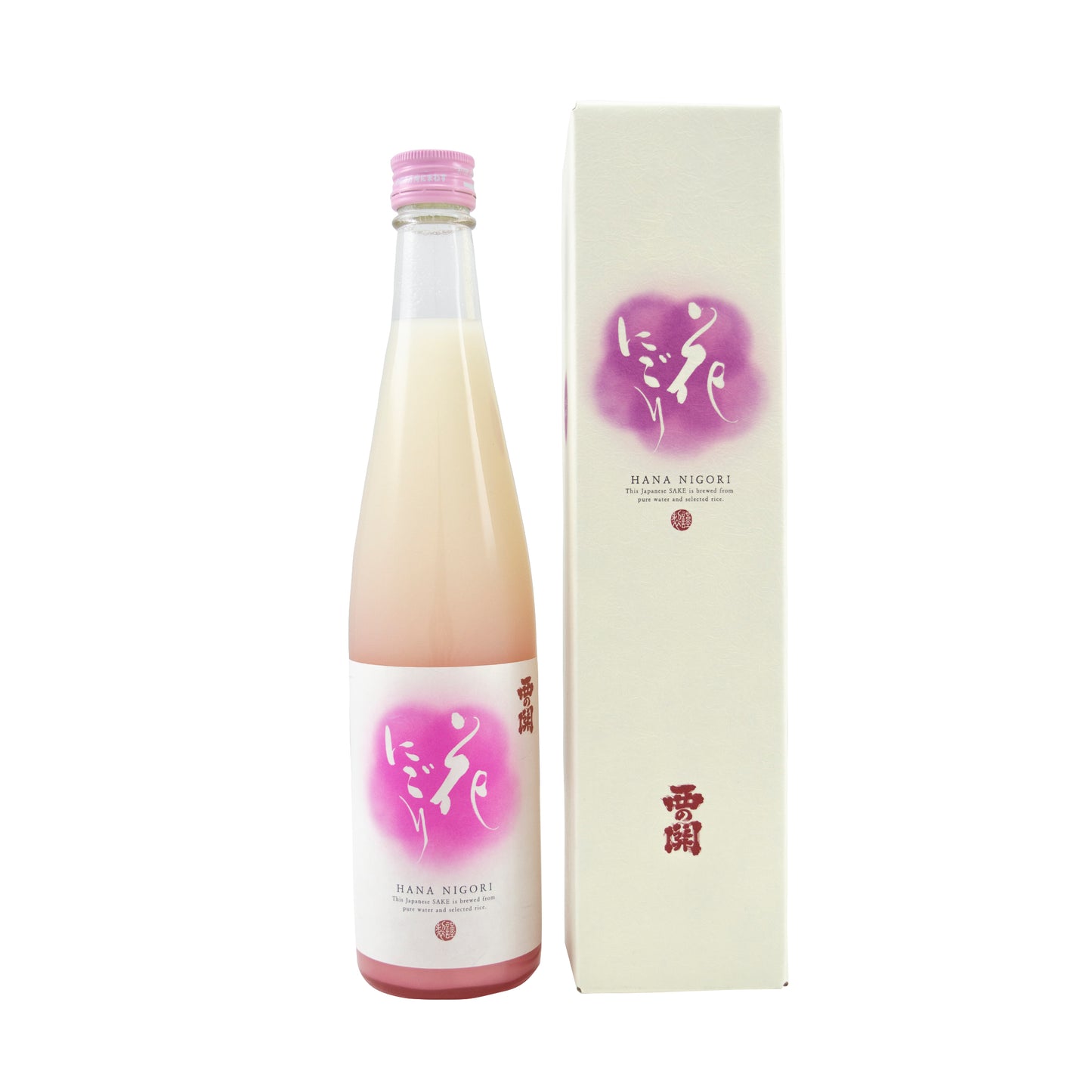 Nishinoseki Hana Nigori Sake 15% 500ml 2